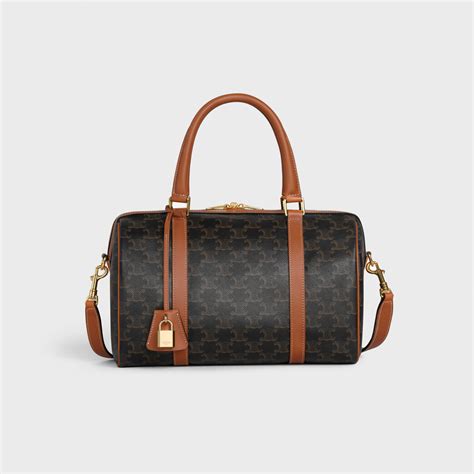 celine boston luggage|Celine triomphe Boston bag.